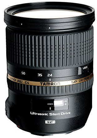 Tamron SP 24-70mm F/2.8 Di VC USD - Objetivo (Zoom estándar, SLR, 17/12, 24 - 70 mm, Nikon, Negro)
