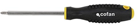 Cofan Tournevis triple fente TRI-WING | Modèle Confort Plus | Dimensions d'empreinte de TW-1 jusqu'à TW-4