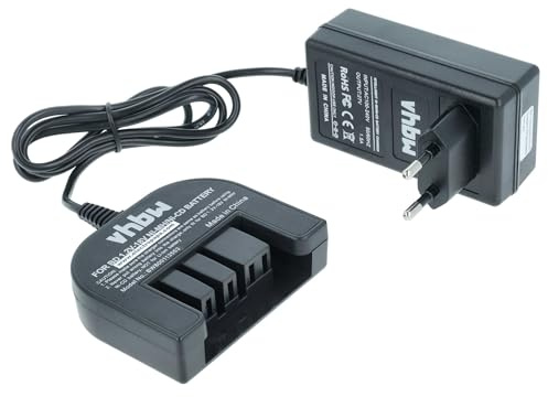 vhbw Chargeur Compatible avec Black & Decker HP12KD | HP128F3B, HP12K, HP126K, HP142K, HP126FSH batteries Ni-Cd, NiMH d'outils, 1,2-18V, 1AV