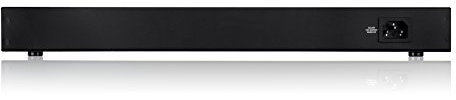 Linksys LGS124P-EU Switch di rete Gigabit PoE non gestito a 24 porte, 120 W tramite 12 porte PoE+, per aziende, uffici, sorveglianza IP, sdoppiatore Ethernet con chassis in metallo