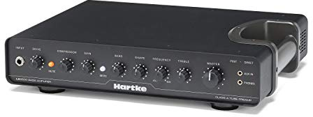 Hartke LX550 500 Watt leichter Basskopf mit Röhrenvorverstärker
