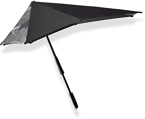 senz ° large stick storm umbrella Guz black