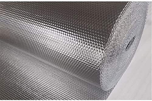 Aluminium Dampfsperrfolie Dampfsperre Dach Innen Dampfsperre zur Dämmung Dampfsperrfolien zur Dachisolierung Dach dampfsperre sauna Dampfsperren,Dachisolierung Selbstklebend (Size:1x25m/3.2x82ft)