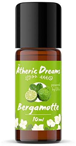 Ätheric Dreams | Bergamotte | Reines ätherisches Öl | 100% Naturrein für Aromatherapie, Massage & mehr | Für Duft Diffusor, Badezusätze & Co | 10ml