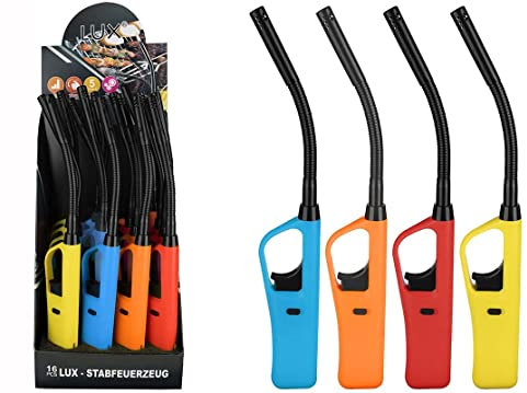 Briquet à gaz Piezo rechargeable LUX BBQ FLEXI (16 pièces) 7436