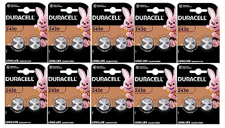 20 x Duracell CR 2430 (10 Blister à 2 Batterien) 20 Batterien (CR2430)