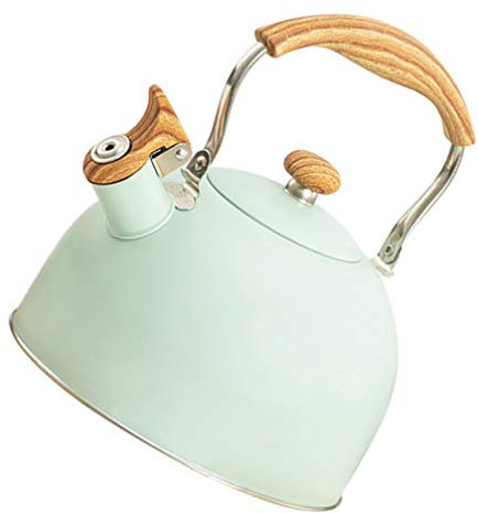 1pc Bollitore Forte Fischio Fischio Teiera per Piano Cottura Teiera per Latte Scalda-Fischio Caffettiera Piano Cottura Espresso Pentola A Vapore Fornello Portatile Filtro Concentrato Fare Il Tè