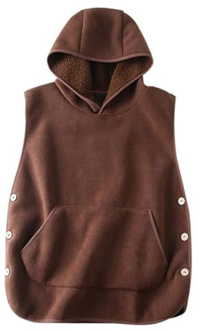 Herren-Oberbekleidung, Weste, Mantel, Tops 2024, warme Weste, Mantel, Herren, Herbst und Winter, Lammfell, einfarbig, Kapuzenweste, Weste, Knopf-Design, Jacke, schwere Wolle, Herren-Winterjacke, wein,
