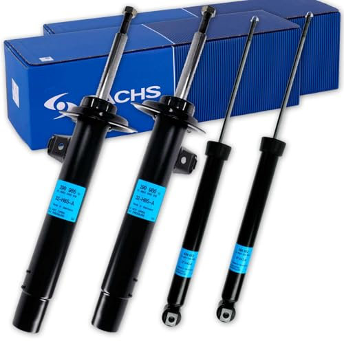 BandelOne enthält 4x Sachs Gasdruck Stossdämpfer vorne+hinten passend für 3er E46 Limo Compact
