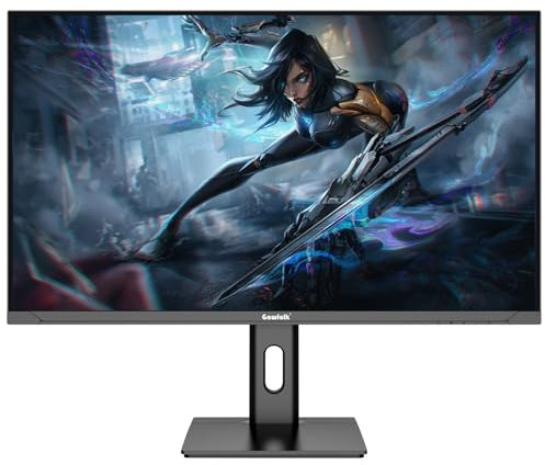 Gawfolk 27 pulgadas 4K UHD 144Hz curvo monitor de computadora para juegos