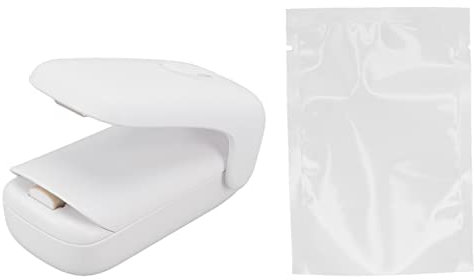 BAG SEALER PORTABLE HANDHELD SNACK MACHINE FOR FOOD SEALING 2 IN 1 ABS WITH CUTTING KNIFE