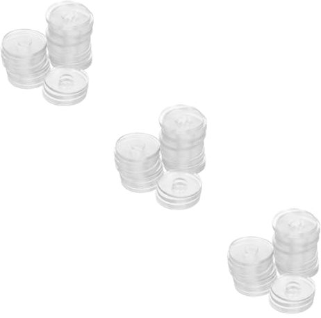 TOPPERFUN 150stücke Transparente Flachdichtungen Für Schrauben Vielseitige Unterlegscheiben Und Türbeschläge Langlebig Und Flexibel