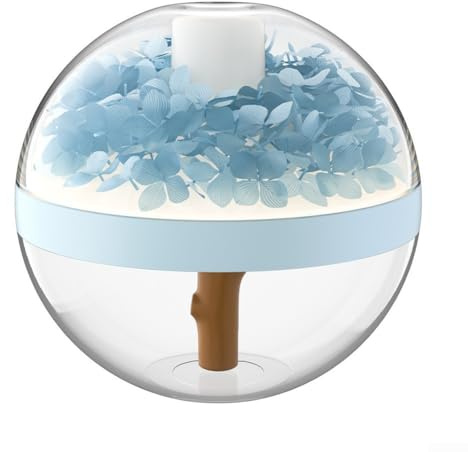 El diseño inalámbrico del humidificador de aire de 270 ml garantiza la portabilidad junto con características elegantes (morado)