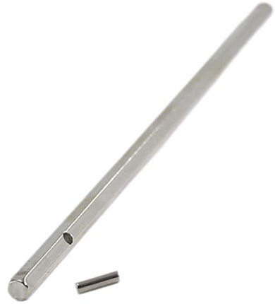 Perfeclan Piezas de reparación del Eje de transmisión Central del Coche RC 1/18, Resistentes, Ligeras, de fácil instalación, de Metal para Accesorios de