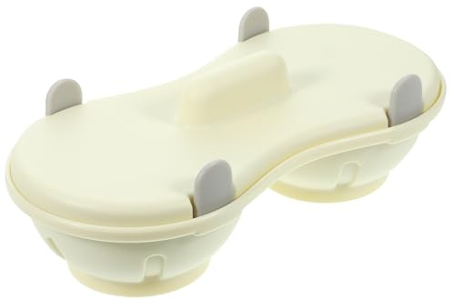 YARNOW Cocedor y Porta Huevos para Microondas de Pp Resistente al Calor Diseño Minimalista y Fácil Adecuado para Cocina Reutilizable