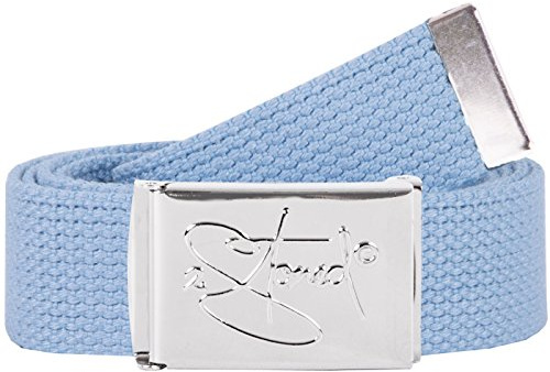 2Stoned Hosengürtel Stoffgürtel Unisex, Chromschnalle Classic, 3 cm breit für Damen und Herren