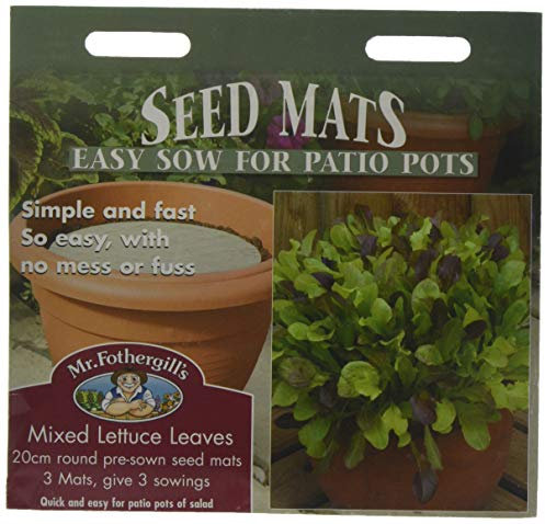 Mr Fothergill's 21944 Vegetable Seeds, MAT Mixed Lettuce Leaves