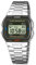 Casio Chronograph Armbanduhr A163WA-1QES (L x B x H) 36.8 x 33 x 9.1 mm Silber Gehäusematerial=Edelstahl Material (Armb