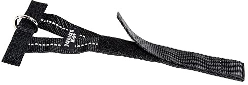 JULIUS K-9 162BG-HS-0, Front Kontroll Y-Gurt mit D-Ring, für Geschirrgröße: 0, schwarz, 1 Stück (1er Pack)