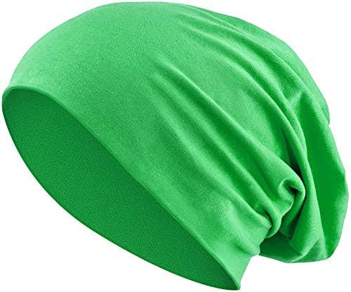 Balinco Jersey-Baumwolle Beanie für Herren & Damen – Unisex Weiche Stretch-Strickmütze, Leichte Ganzjahres Kopfbedeckung, Bequeme Alltags-Outdoor-Mütze, Pflegeleicht, Einheitsgröße