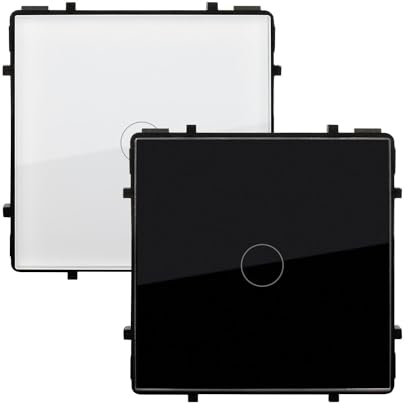 LEDKIA LIGHTING Interruptor Táctil Simple Conmutado Modern Negro