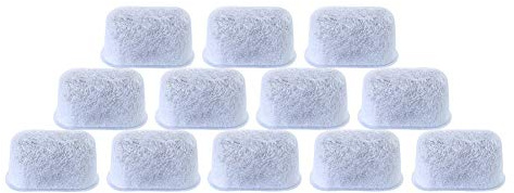 Ersatz-Aktivkohle-Wasserfilter für Kaffeemaschinen, Vlies, 12er-Pack