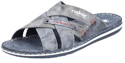 Rieker Men's Frühjahr/Sommer 25193 Mules, Blue Ozean Asphalt 15, 9 UK