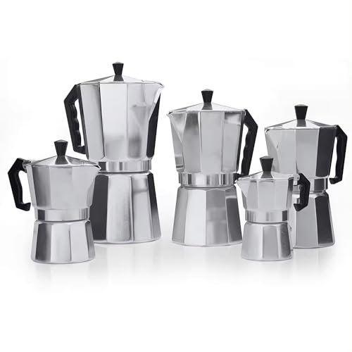 Manchester Bee Cafetière à expresso italienne 9 tasses Percolateur à moka 9 tasses 450 ml