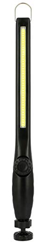 S SUMEX Linterna COB LED Recargable USB Portátil Lámpara de Trabajo Base con Imán y Rotación de 360° Intensidad Regulable para Trabajo, Camping o Iluminación Exterior