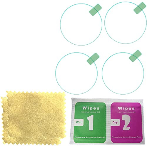 OCTelect Displayschutzfolie rund Uhr Display Folie Smartwatch 33mm/34mm/35mm/36mm/37mm/38mm/39mm/40mm/41mm/42mm/43mm/44mm/45mm/46mm(39MM)