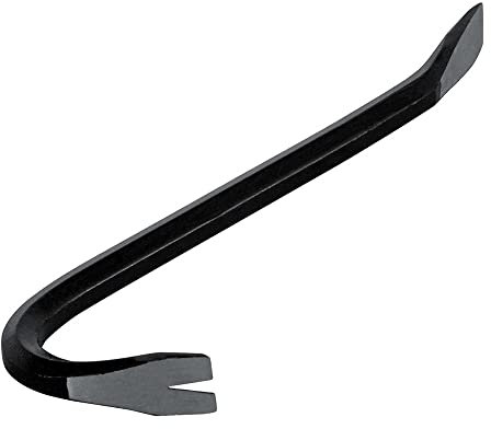 Crowbar Wrecking BAR Steel Claw PRY Timber Nail Pull Remover Chisel 14 18 24 (Steel 24 (600mm))