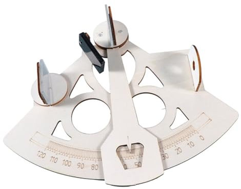 SAFIGLE Holz DIY Matrosen Winkelmesser Bausatz Montage Spielzeug Wissenschaftsbausatz Heimwerker Projekt Lernspielzeug Experimentieranleitung
