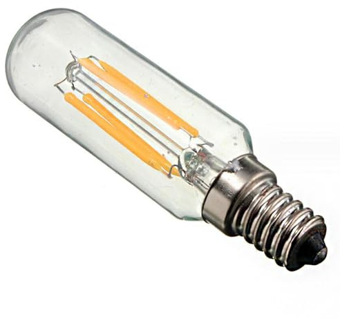 LED Bulb T25 E 12 / E 14 2w/4w/6w High Brightness Cob Light Source Energy Saving Illumination 2700-6000k Warm White/Cool White 200-600 Lumens Not Dimmable 2 Pack (Color : E12 2W, Size : Warm Light)