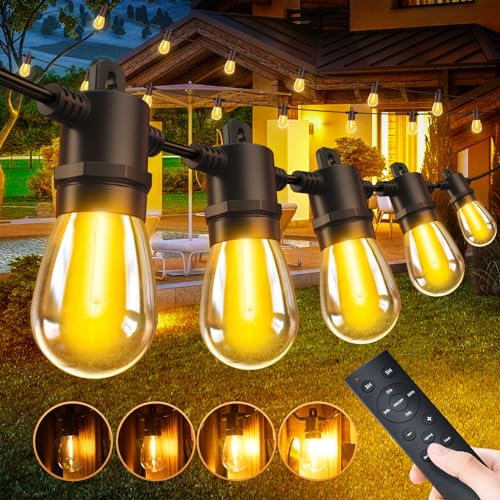 Seklin LED Lichterkette Außen Strom S14 15m