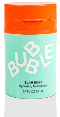 Slam Dunk Feuchtigkeitsspendende Gesichtscreme – Leichte Gesichtscreme mit Vitamin E + Aloe Vera – Tägliche Feuchtigkeitscreme für normale + trockene Haut – Hautpflege mit Blaulichtschutz (50 ml)