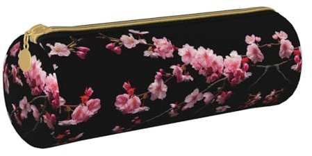 UVBDF Trousse à crayons japonaise avec fleurs de cerisier pour garçons et filles, cadeau pour enfants, blanc, One Size, Organiseur de sac