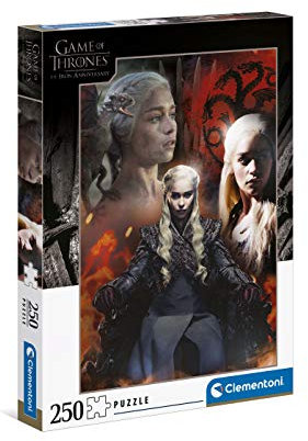 Clementoni - 29057 - Puzzle Game of Thrones - Puzzle 250 Teile - Made in Italy - Legespiel Puzzle, Geschicklichkeitsspiel für die ganze Familie, Puzzle Erwachsene, no Color