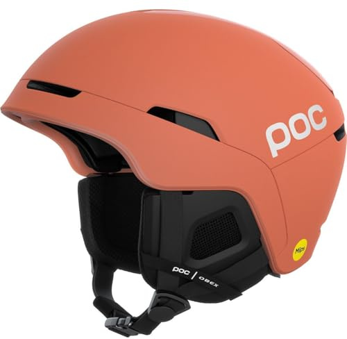 POC Helm für Erwachsene, Sportbegeisterte - Schwarz, Polycarbonat (PC), Schaumstoff, Belüftung, Radfahren, Skifahren, Cargo, Unisex-Erwachsene