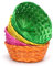 4 Cestino Pasquale,Colorate Cestini in Vimini,Cestini per Uova di Pasqua,Cesto Pasquale per Bambini,Cestini per Caccia ​Alle Uova di Pasqua,Cestini di Pasqua Artigianato Regalo la Decorazione Pasqua
