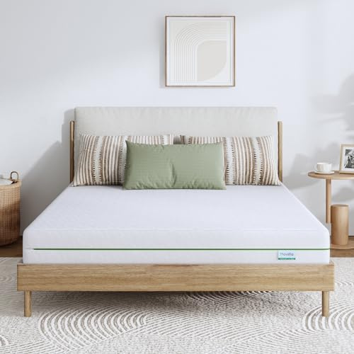 Novilla Matelas 90 x 200, Matelas en Mousse de Confort à 7 Zones, 14cm, Certifié Sûr et Fiable par CertiPUR-US et Oeko-TEX, Démontable et Lavable, Tissu Doux pour La Peau, Soutien Confortable