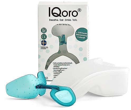 IQoro – Behandlung gegen Zwerchfellbruch, Reflux und Kloßgefühl im Hals | Keine Medikamente | 97% geht es besser | Einfache tägliche Übung | 90 Sekunden pro Tag | Schwedische Innovation