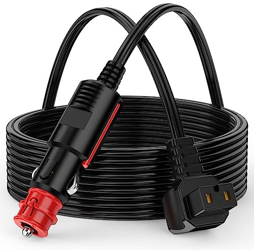 NENASEW 12V KFZ Kühlbox Kabel Verlängerungskabel für Autokühlschrank Kühlbox Kompressor Alpicool, Dometic, Waeco CF CDF, ARB, ICECO, Setpower, 3.5M 12V Stecker Auto Kühlschrank Kabel