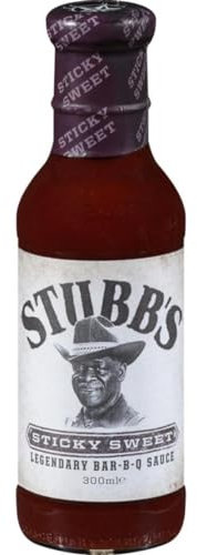 Stubbs BBQ-Sauce klebrig süß 300 ml