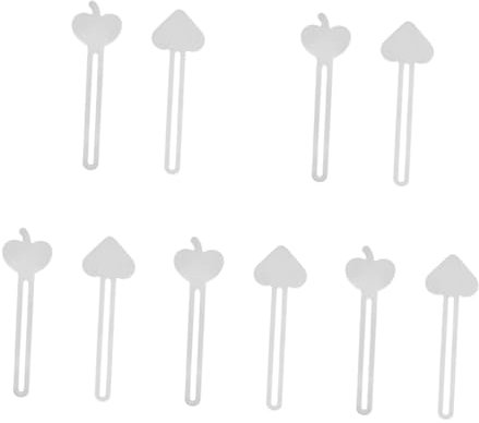 minkissy 10 Stück Zahnpasta Ausdrücker Zahnpasta Tubenausdrücker Metall Zahnpastaspender Ausdrücker Tubenauswringer Edelstahl Tubenausdrücker Quetschwerkzeug Eisen Tubenausdrücker