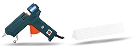 Pistola per colla a caldo Pistola per colla a caldo Ugello in rame a prova di perdite Temperatura regolabile Strumento di riparazione del processo Funzione di regolazione automatica della tensio