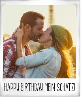 Herz & Heim® Personalisierte Klappkarte A4 – Individuelles Foto & Wunschtext – Fotogrußkarte für Geburtstag, Hochzeit, Jubiläum, Valentinstag – Einzigartige Geschenkidee mit eigenem Bild & Text