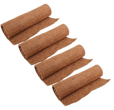 Abaodam 4stücke Natur Kokosfaser Hühnernistunterlagen Wiederverwendbar Hühnereierkissen Für Nistkasten Kleintier-bettmatte Stallmatte Für Hühnerstall