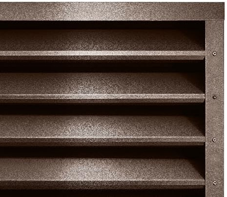 Sigma-Zaun-Set | Zaunpaneel | Lamellenzaun | Sichtschutz | 110 cm x 200 cm Metall Stärke 0,45 mm inkl. Zubehör (Braun)