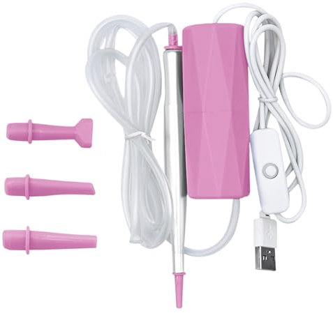 Gem Art Pen | Elektrischer Vacuum-Stift für Edelsteine, Bastelzubehör, leise, ohne , mit Saugkraft, verstellbar für Erwachsene