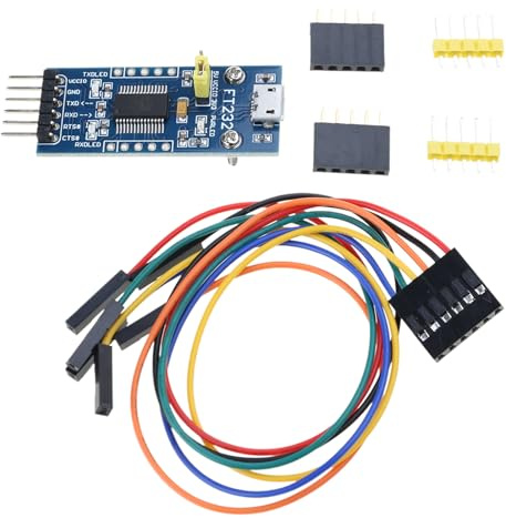 Adaptador de protocolos de módulo USB a puerto para puerto asíncrono y expansión de puerto paralelo USB a adaptador UART